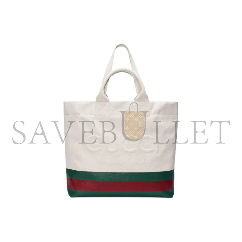 G*u*i gg embossed canvas tote bag 779510 (48*48*17cm)
